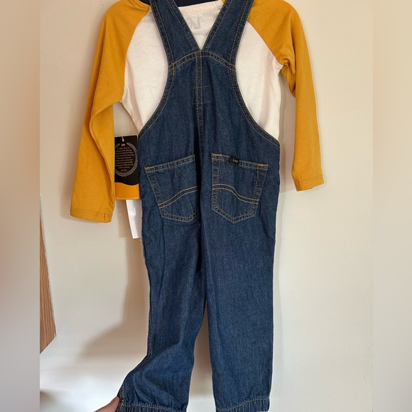 NWT Toddler Boy Denim Overalls with tee — 18 months - Picture 4 of 5